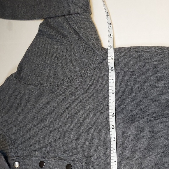 Dockers pullover sweater with snap buttons Size M - Picture 10 of 12